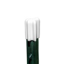 Safe-T-Post Cap, White, Pack 25