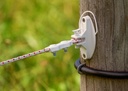 Two-Bolt Rope Clamp - White, Pack of 3