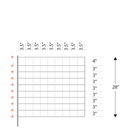 10/28"/3½", Electric Netting, Standard, 82'