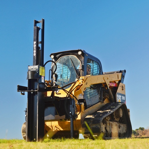 [PD100HSS] PD100HSS Post Driver, Hydraulic, Skid-Steer Mounted
