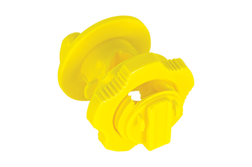 [IRPY2] Rod Post Insulators, Yellow, Pack of 100