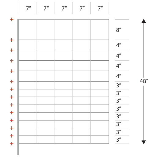 14/48"/7" Electric Netting, Standard, 82'